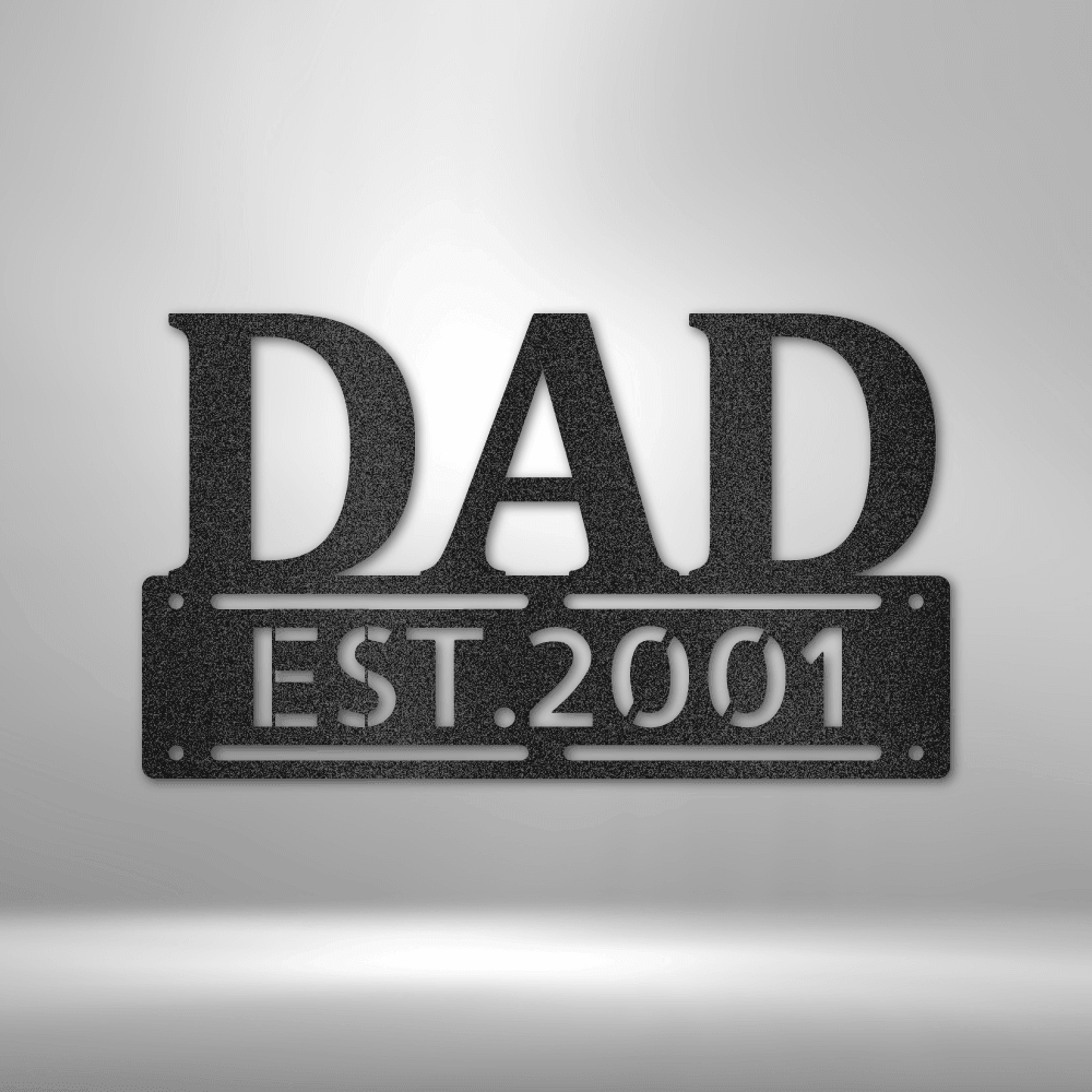Father's Day - Steel Sign - Mach Crafts