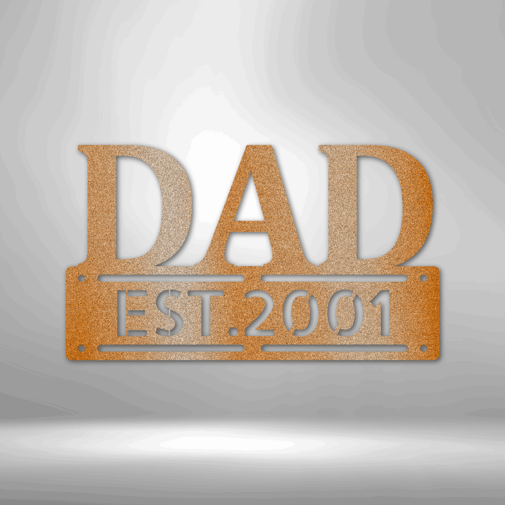 
                  
                    Father's Day - Steel Sign - Mach Crafts
                  
                