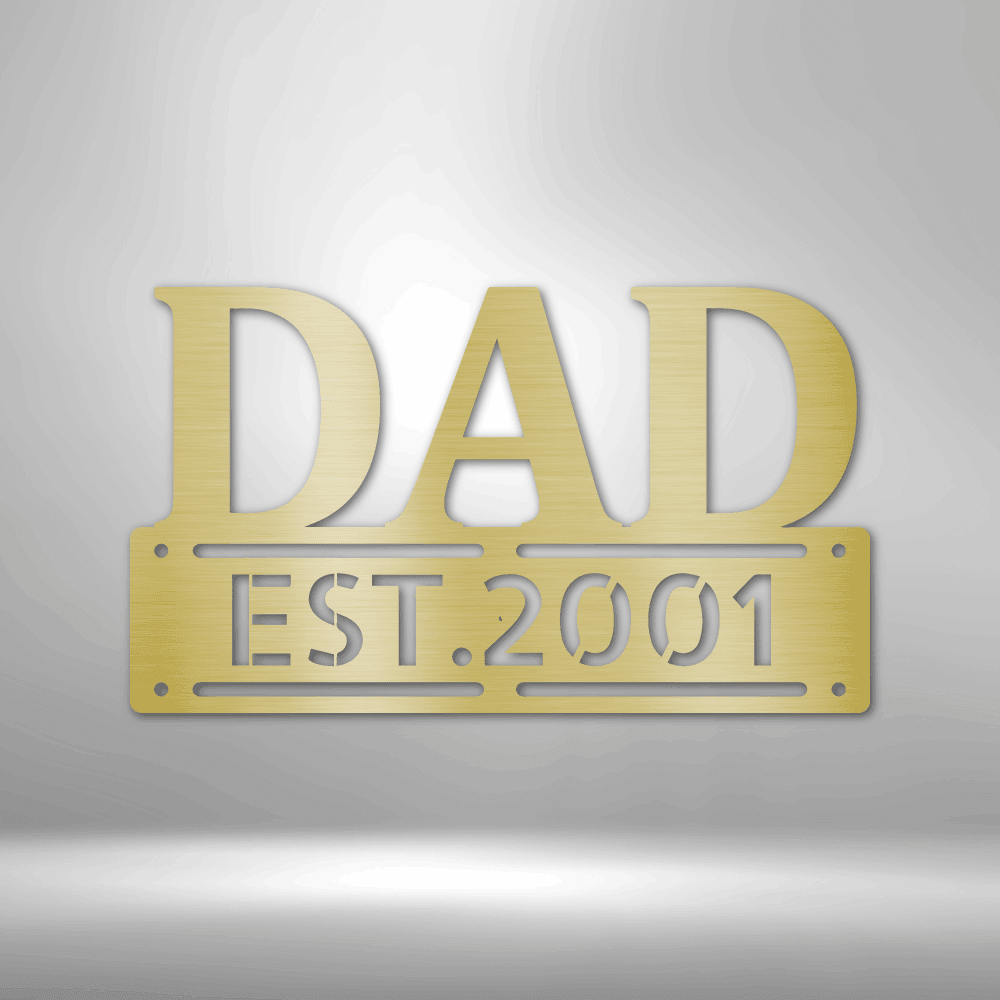 
                  
                    Father's Day - Steel Sign - Mach Crafts
                  
                