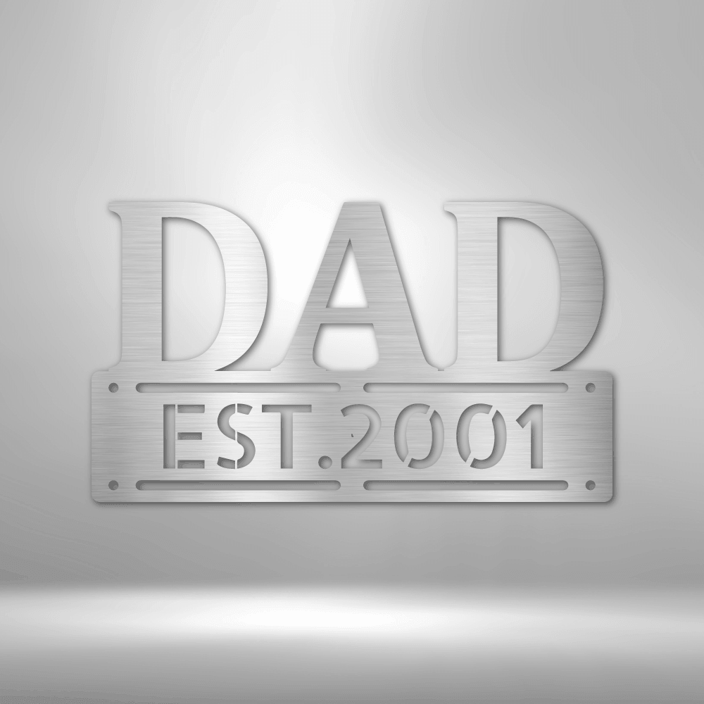 
                  
                    Father's Day - Steel Sign - Mach Crafts
                  
                