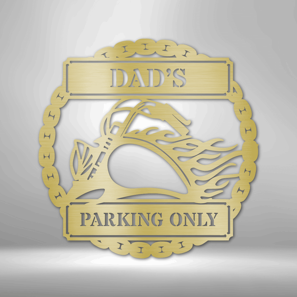 
                  
                    Hog Parking Plaque - Steel Sign - Mach Crafts
                  
                