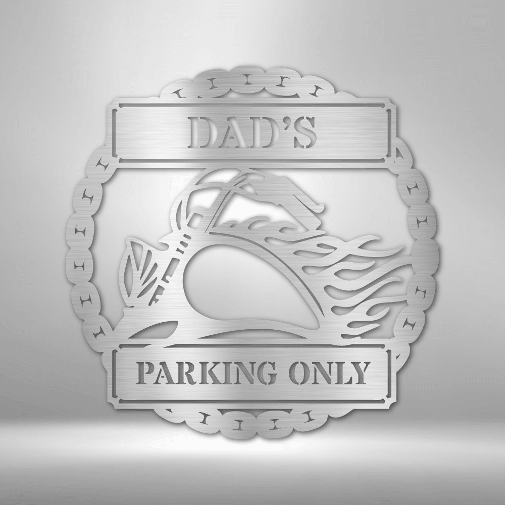 
                  
                    Hog Parking Plaque - Steel Sign - Mach Crafts
                  
                