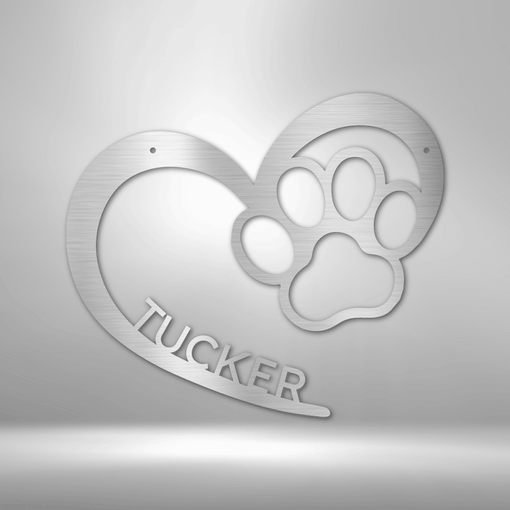 
                  
                    Puppy Love Monogram - Steel Sign - Mach Crafts
                  
                