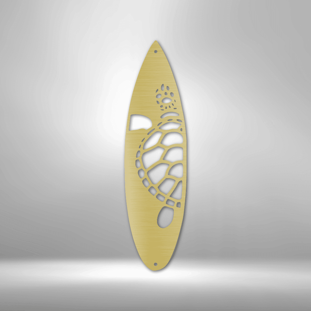 
                  
                    Surf Board Turtle - Steel Sign - Mach Crafts
                  
                