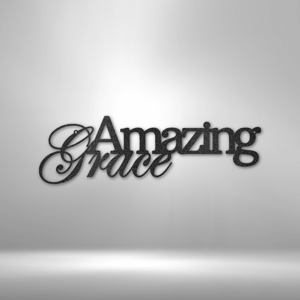 Amazing Grace - Steel Sign - Mach Crafts