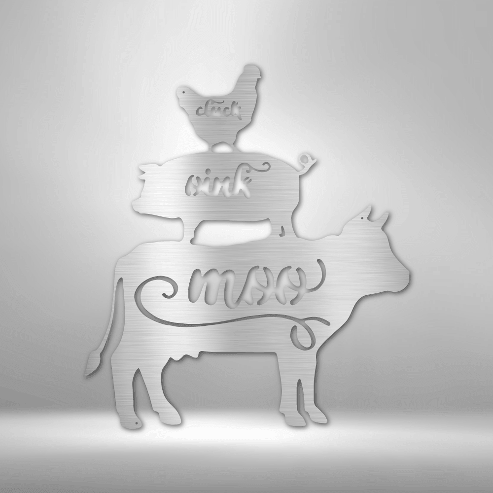 
                  
                    Farm Animals - Steel Sign - Mach Crafts
                  
                