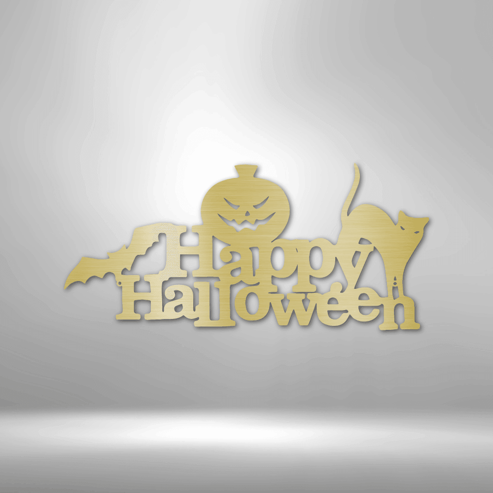 
                  
                    Happy Halloween - Steel Sign - Mach Crafts
                  
                