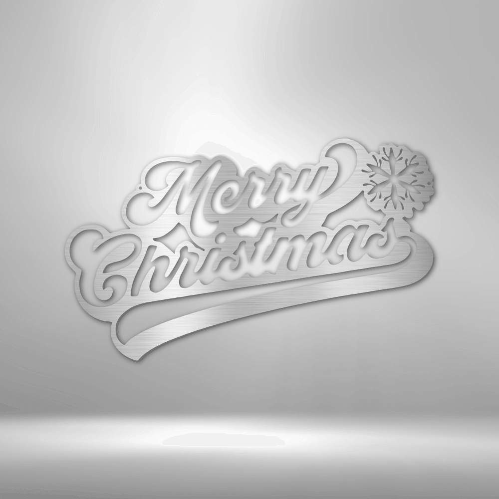 
                  
                    Merry Christmas Quote - Steel Sign - Mach Crafts
                  
                