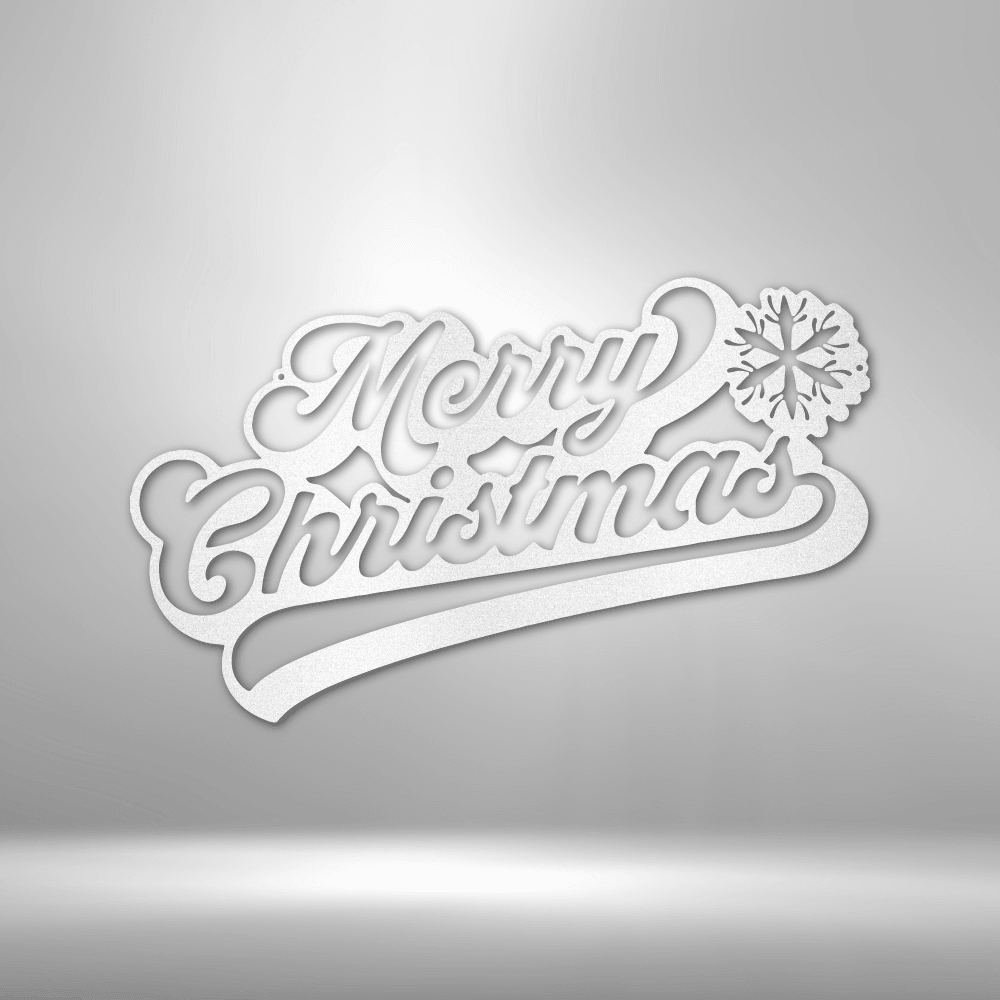 
                  
                    Merry Christmas Quote - Steel Sign - Mach Crafts
                  
                