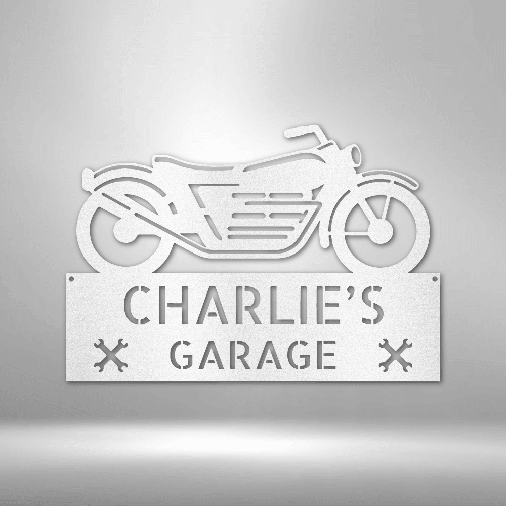 
                  
                    Motorcycle Adventure Monogram - Steel Sign - Mach Crafts
                  
                