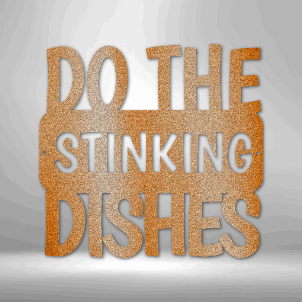 
                  
                    Do the Dishes Quote- Steel Sign - Mach Crafts
                  
                