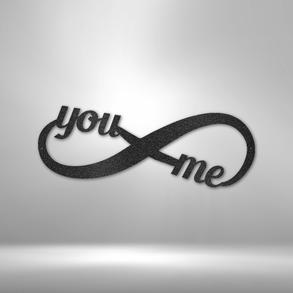 
                  
                    You and Me Infinity - Steel Sign - Mach Crafts
                  
                