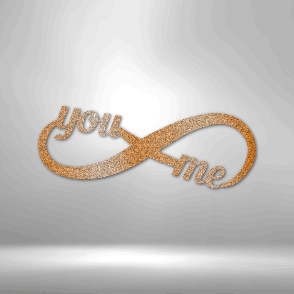 
                  
                    You and Me Infinity - Steel Sign - Mach Crafts
                  
                