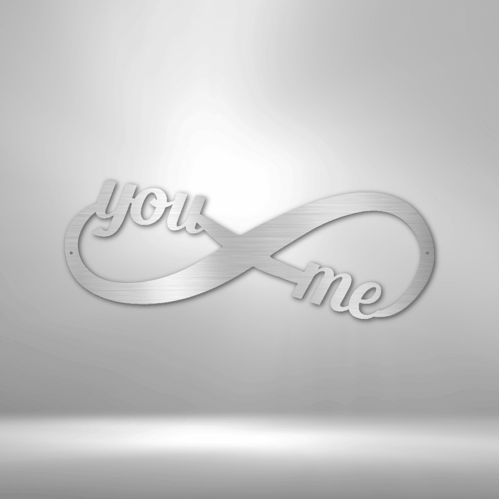 
                  
                    You and Me Infinity - Steel Sign - Mach Crafts
                  
                