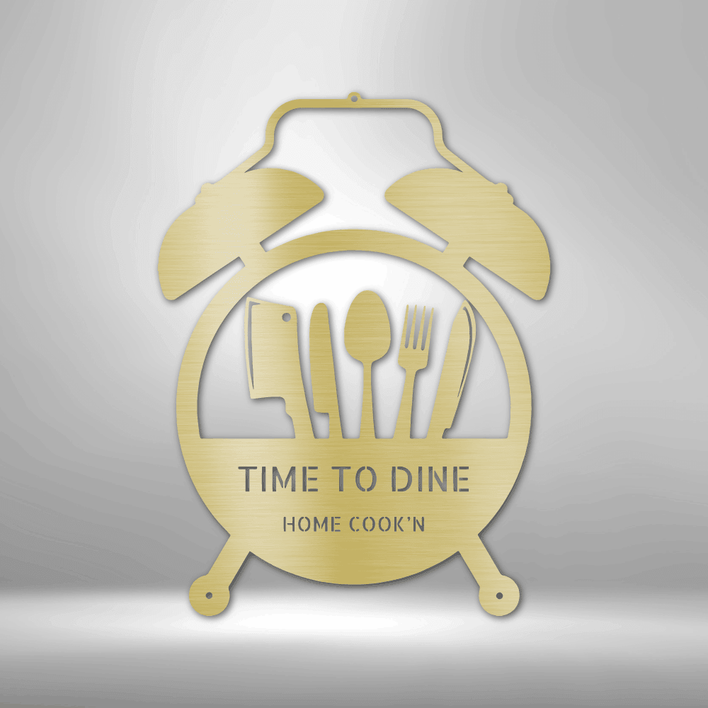 
                  
                    Food Time Monogram - Steel Sign - Mach Crafts
                  
                