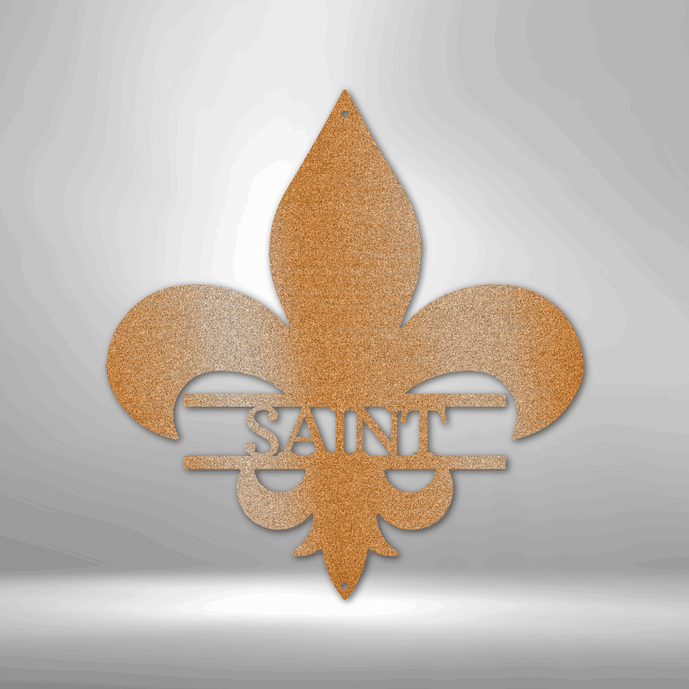 
                  
                    Classic Fleur De Lis Monogram - Steel Sign - Mach Crafts
                  
                