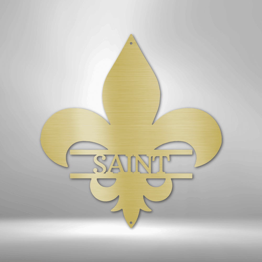 
                  
                    Classic Fleur De Lis Monogram - Steel Sign - Mach Crafts
                  
                