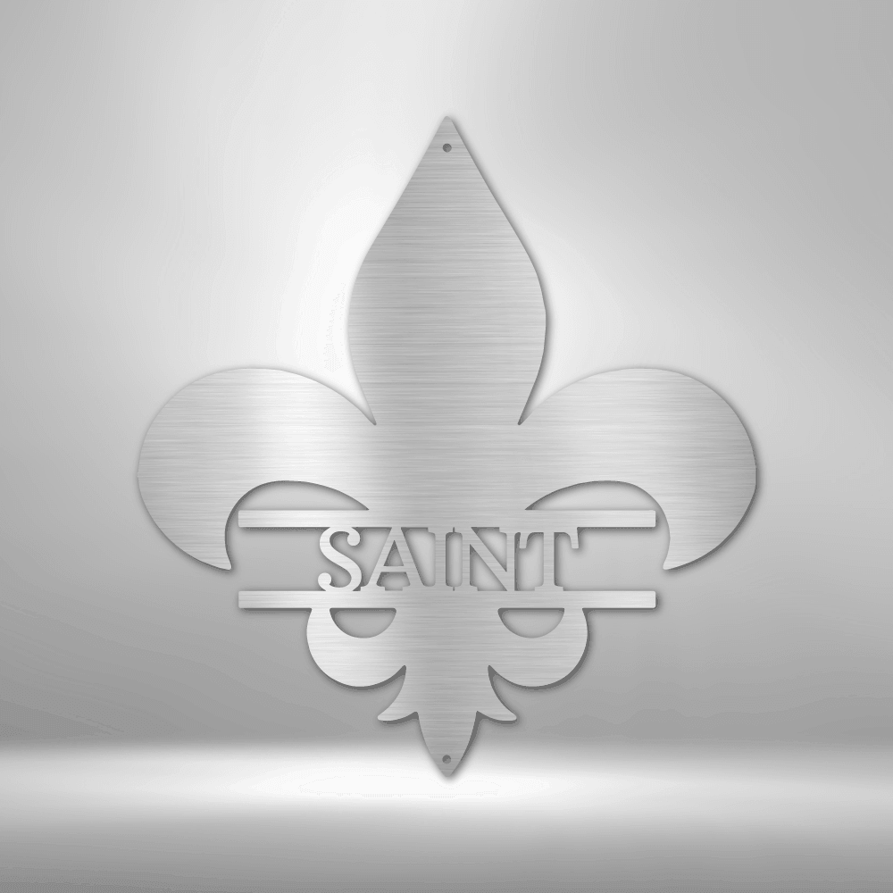 
                  
                    Classic Fleur De Lis Monogram - Steel Sign - Mach Crafts
                  
                