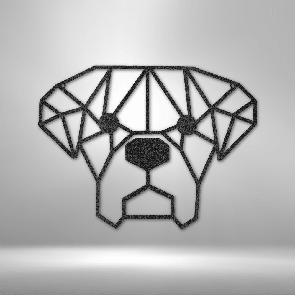 
                  
                    Geometric Dog - Steel Sign - Mach Crafts
                  
                