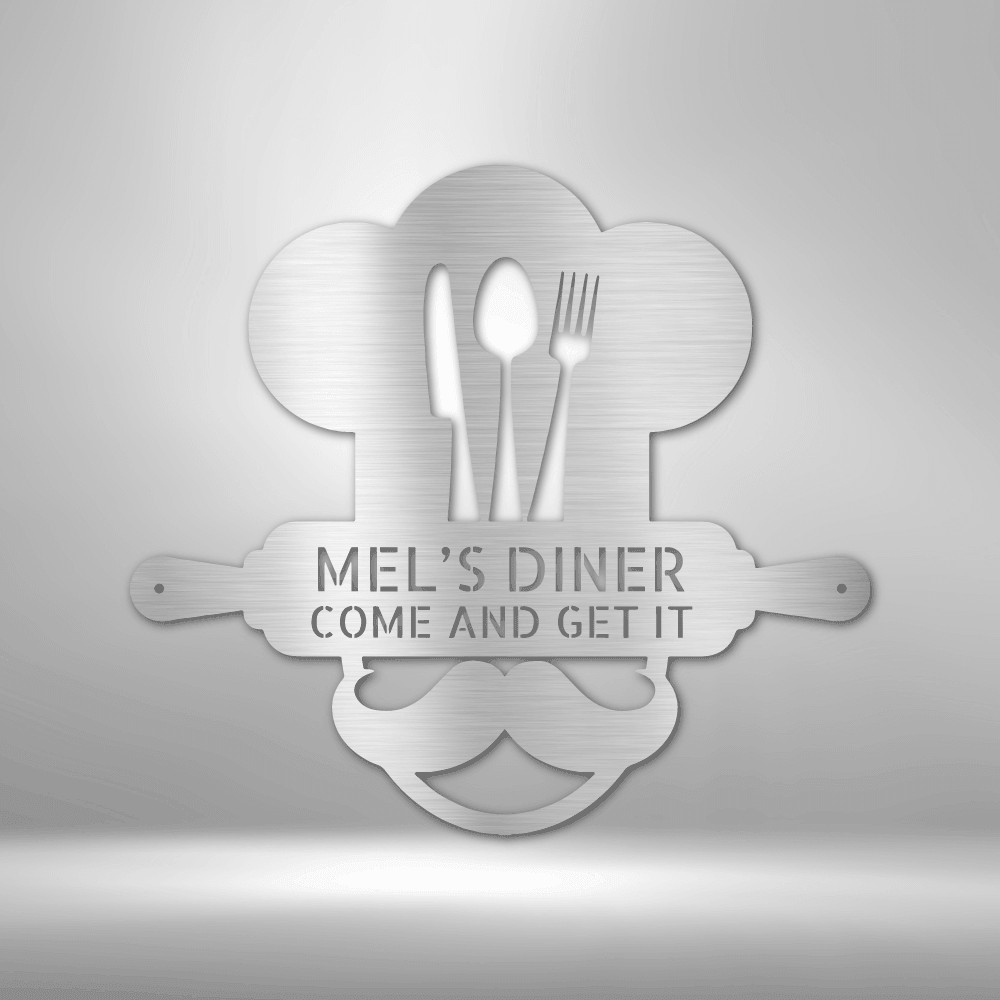 
                  
                    Home Chef Monogram - Steel Sign - Mach Crafts
                  
                