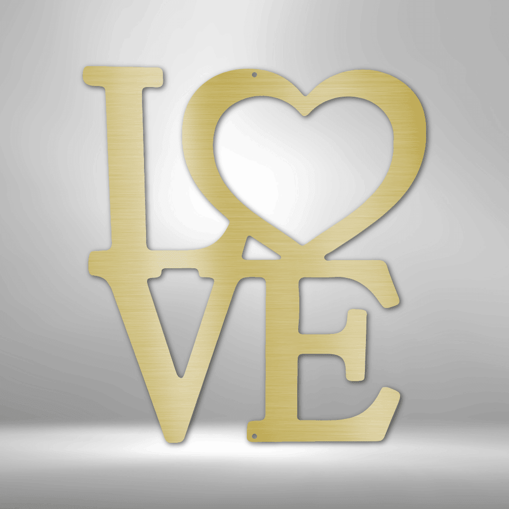 
                  
                    Classic Love - Steel Sign - Mach Crafts
                  
                