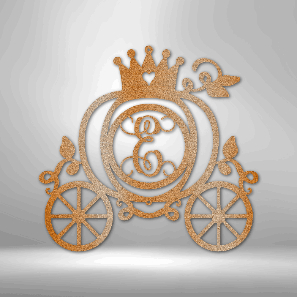 
                  
                    Carriage Initial Monogram - Steel Sign - Mach Crafts
                  
                