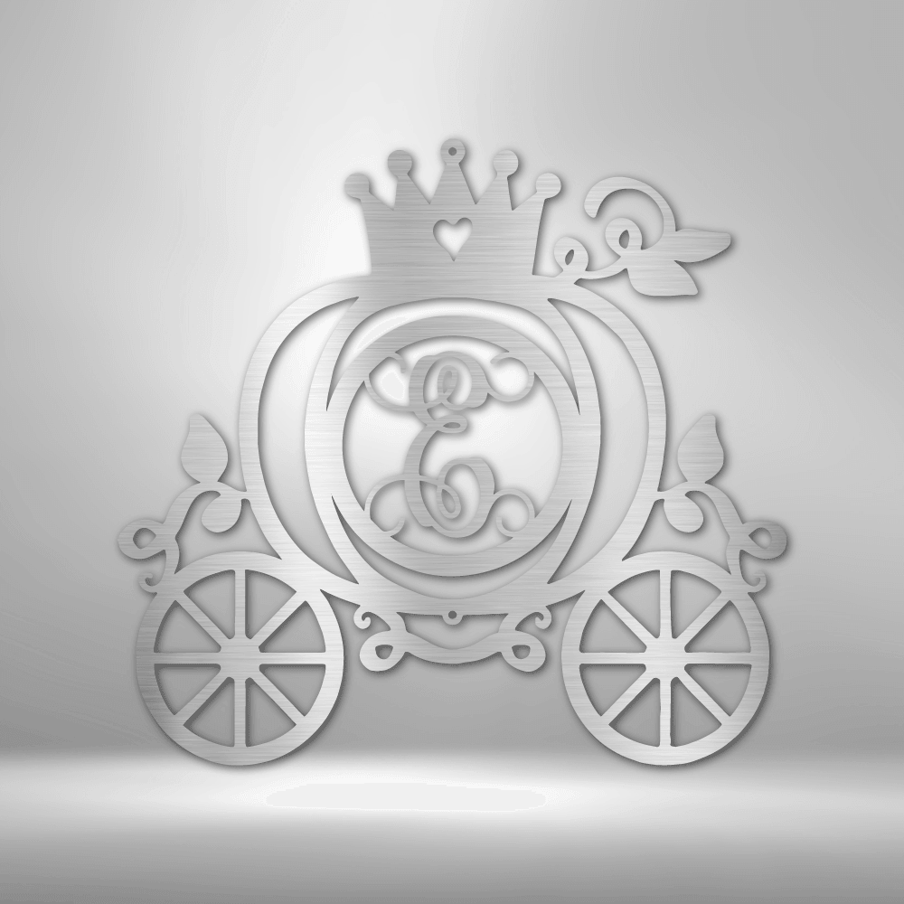 
                  
                    Carriage Initial Monogram - Steel Sign - Mach Crafts
                  
                