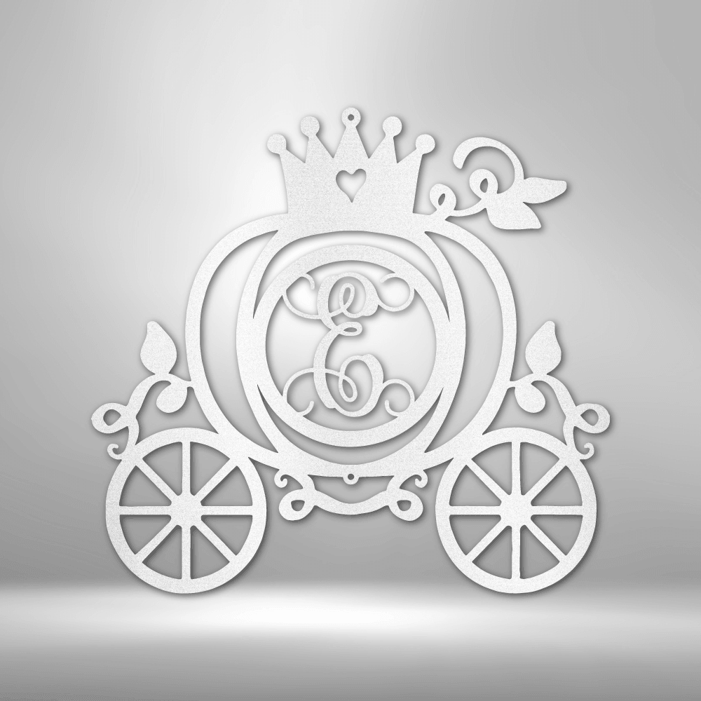 
                  
                    Carriage Initial Monogram - Steel Sign - Mach Crafts
                  
                