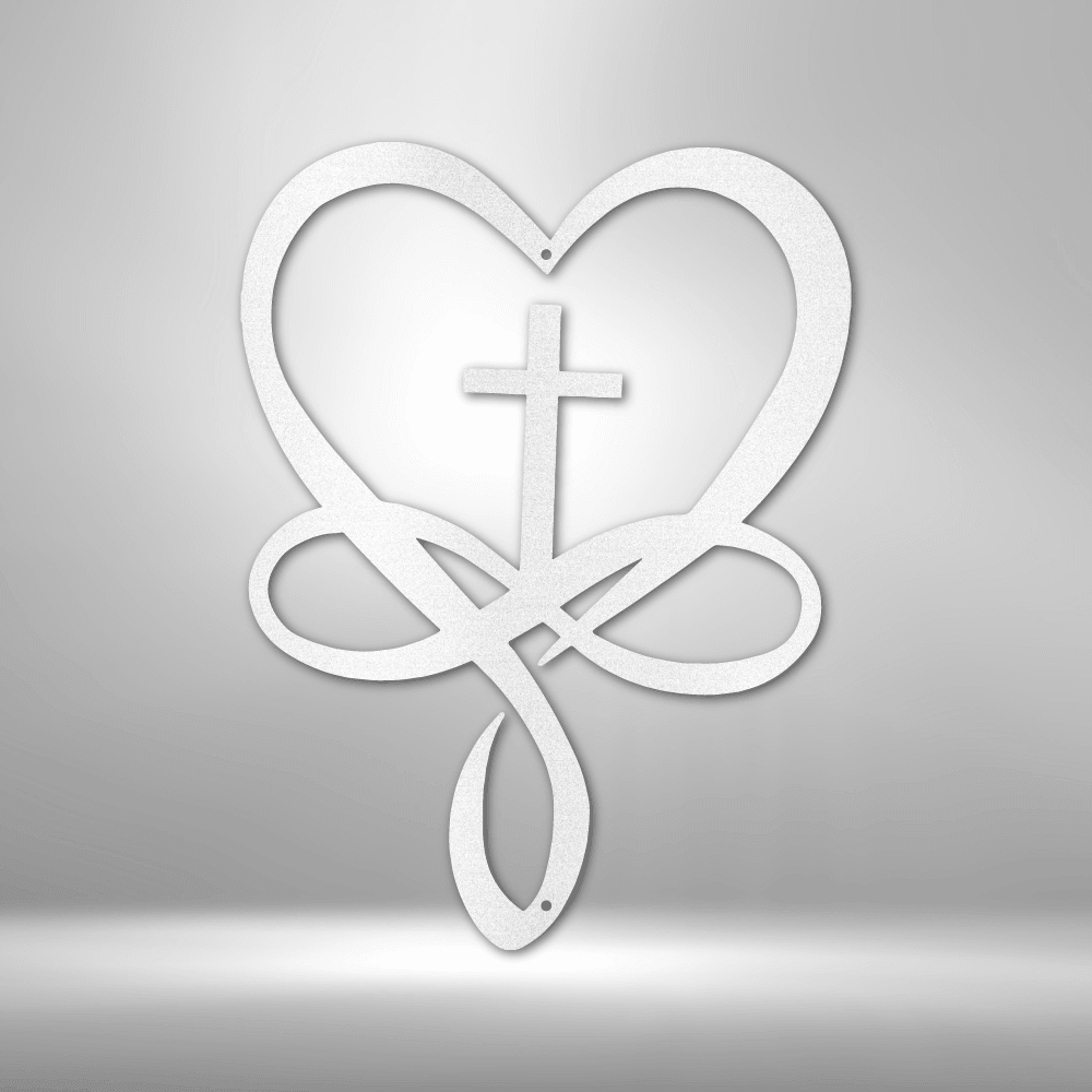 
                  
                    Love Infinity Cross - Steel Sign - Mach Crafts
                  
                