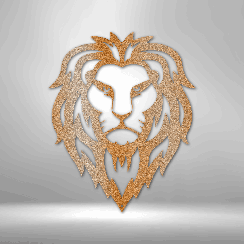 
                  
                    Lion Head - Steel Sign - Mach Crafts
                  
                