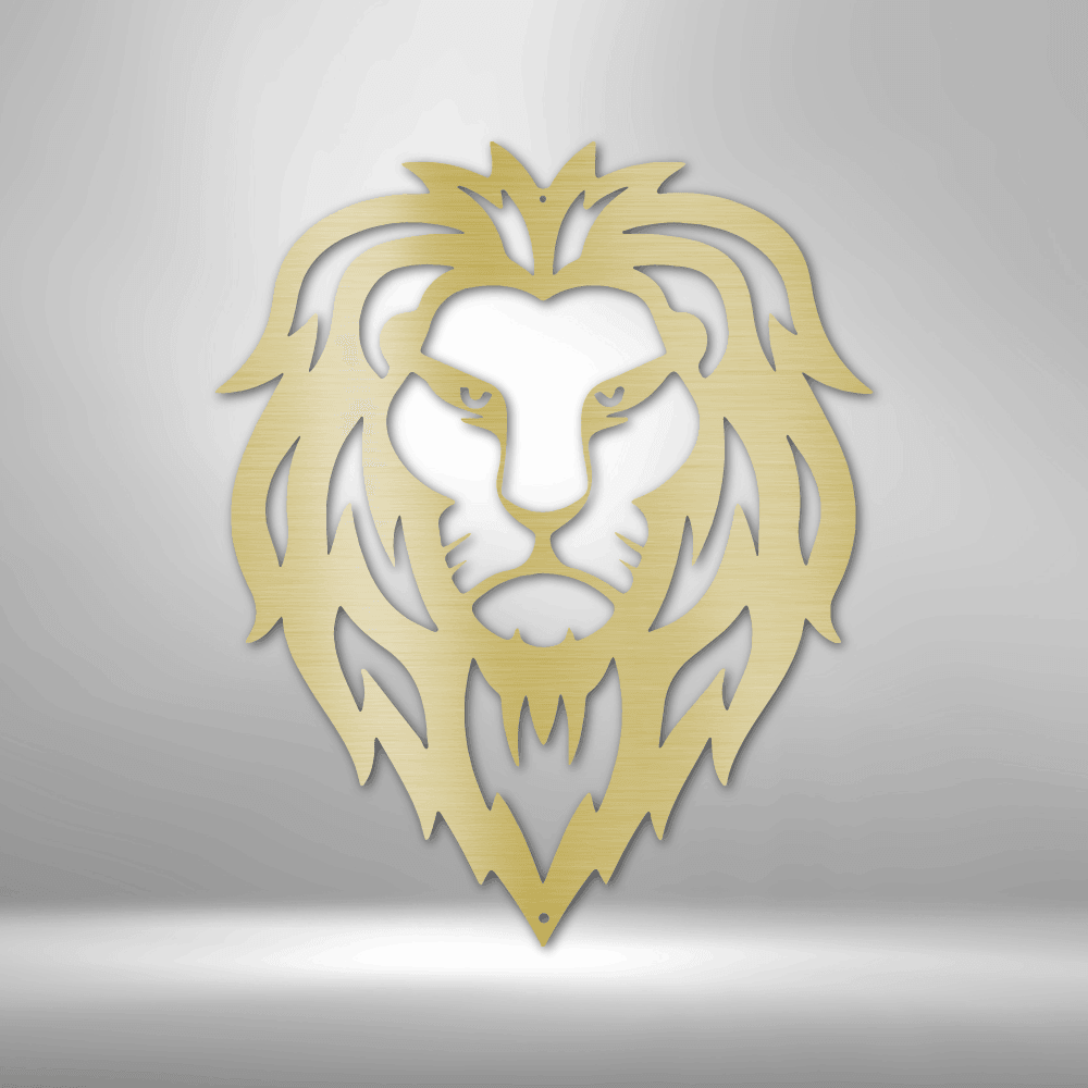 
                  
                    Lion Head - Steel Sign - Mach Crafts
                  
                