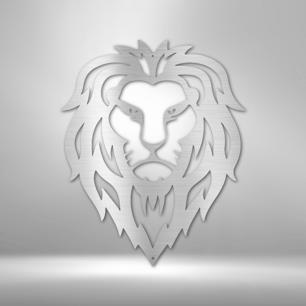 
                  
                    Lion Head - Steel Sign - Mach Crafts
                  
                