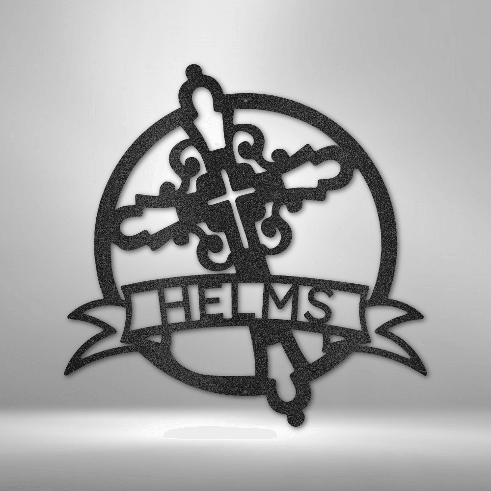 
                  
                    Catholic Monogram - Steel Sign - Mach Crafts
                  
                