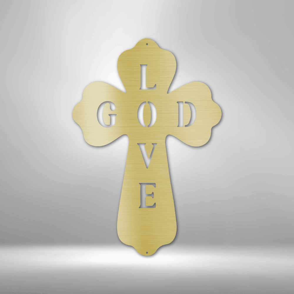 
                  
                    God Love - Steel Sign - Mach Crafts
                  
                