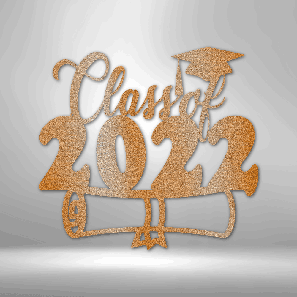
                  
                    Class of 2022 Diploma - Metal Sign - Mach Crafts
                  
                