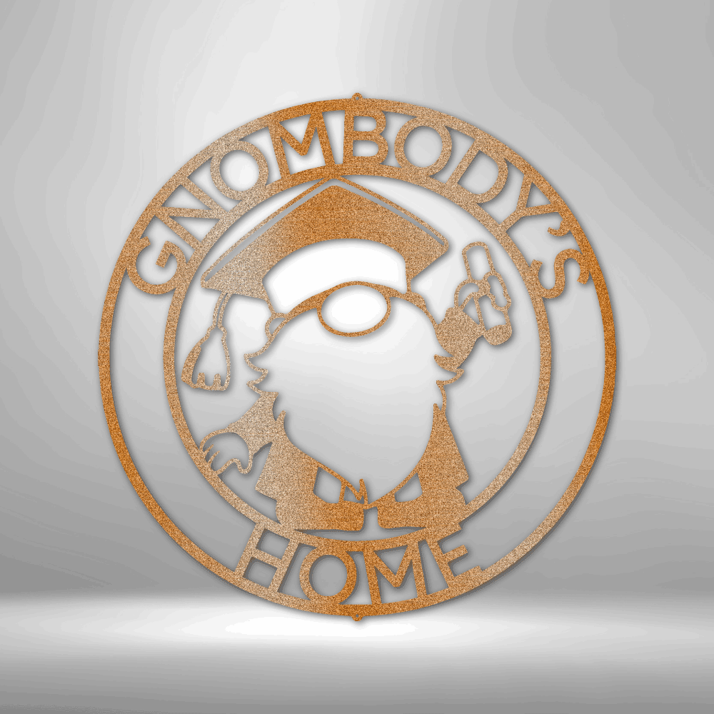 
                  
                    Gnome Ring Monogram - Steel Sign - Mach Crafts
                  
                