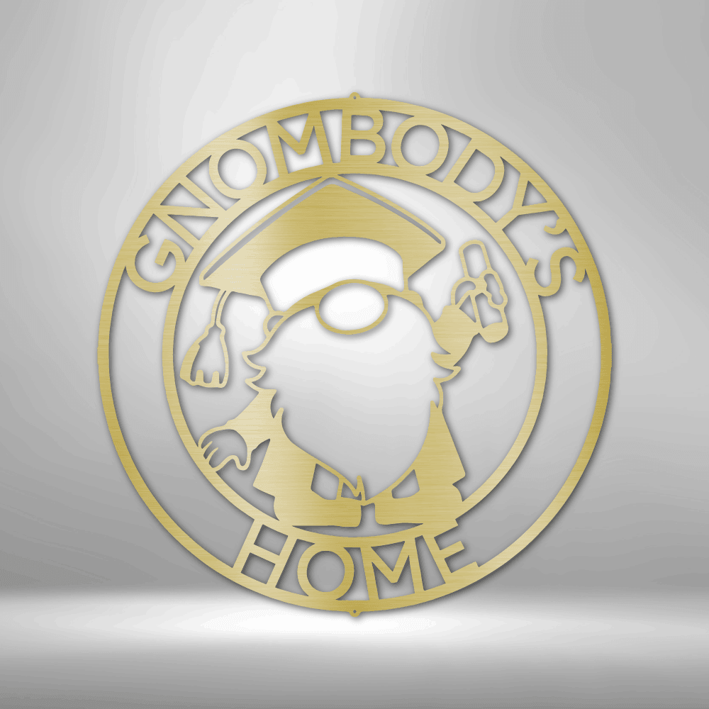 
                  
                    Gnome Ring Monogram - Steel Sign - Mach Crafts
                  
                
