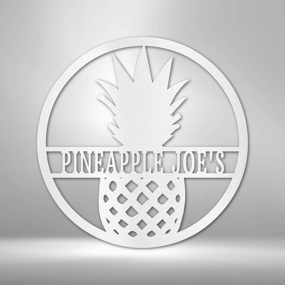 
                  
                    Pineapple Monogram - Steel Sign - Mach Crafts
                  
                