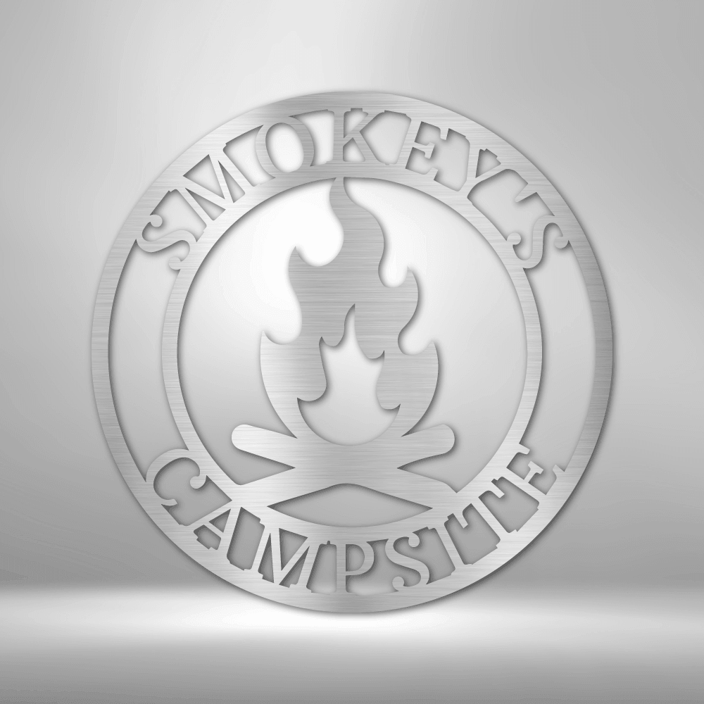 
                  
                    Campfire Monogram - Steel Sign - Mach Crafts
                  
                