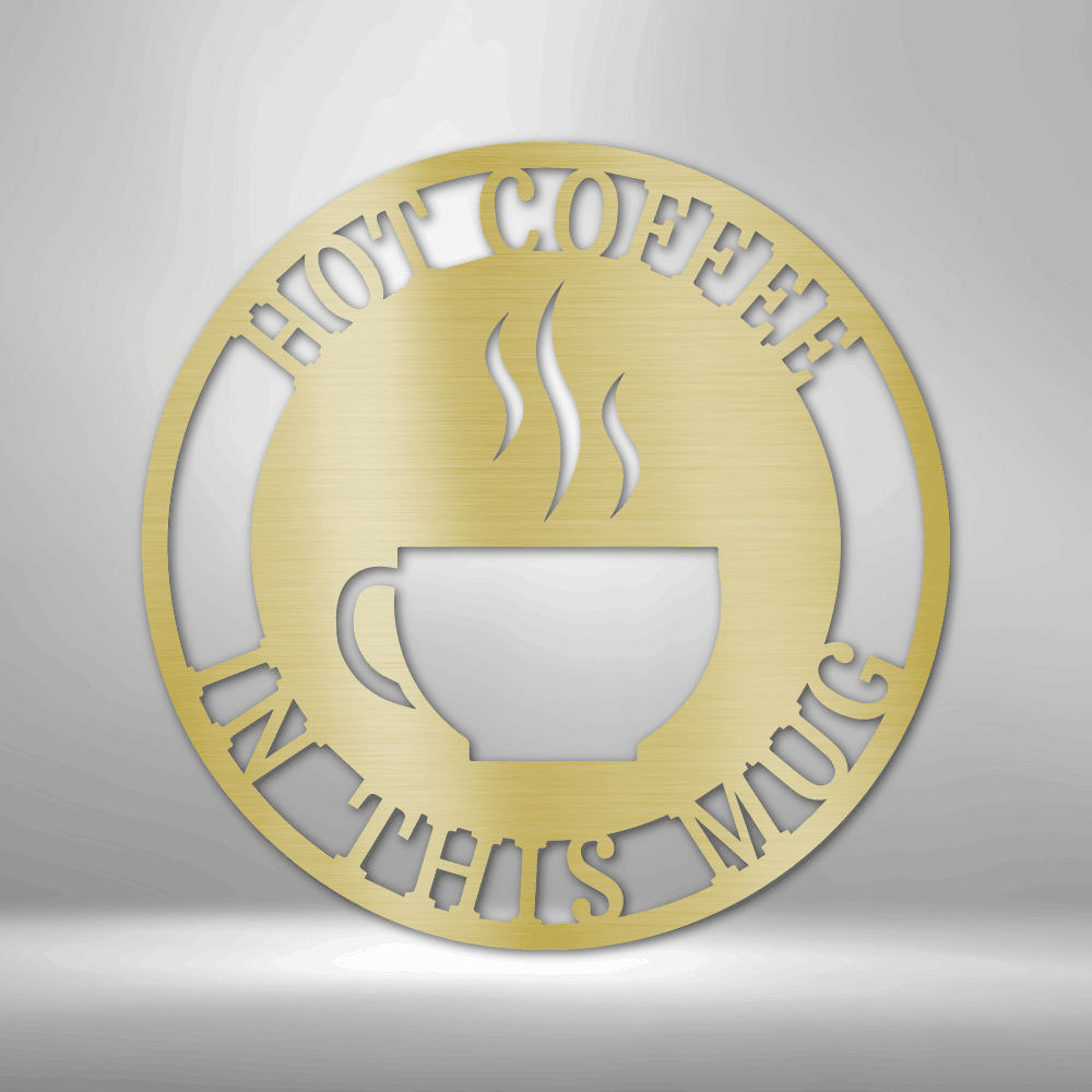 
                  
                    Coffee Haze Monogram - Steel Sign - Mach Crafts
                  
                